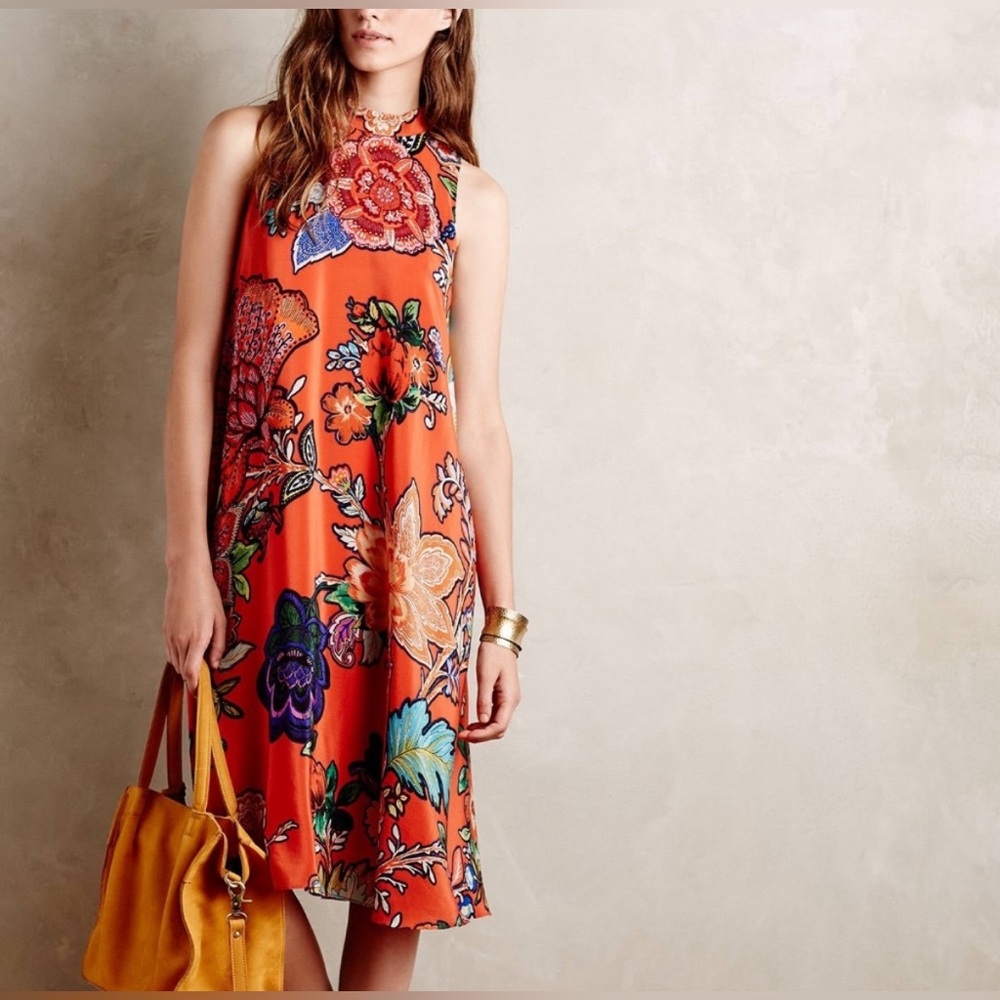 Anthropologie Larkhill Swing Dress